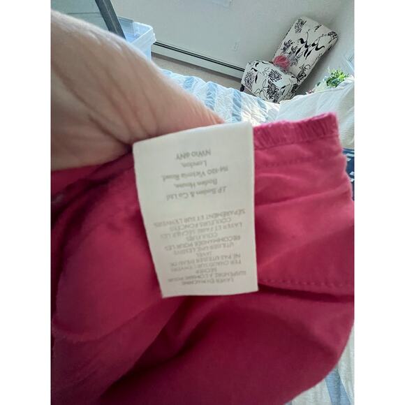 Boden Hot Pink Straight-Leg Pants Size 6R – Cotton Blend with Stretch - Picture 6 of 7